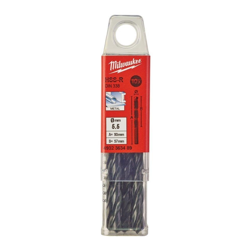 4932363494-Foret metal BIT HSS-R 5,0X86 - 10 Pcs