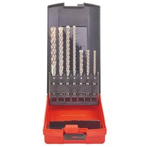 4932451464-Coffret 7 forets beton MX4 – 4 taillants SDS-PLUS