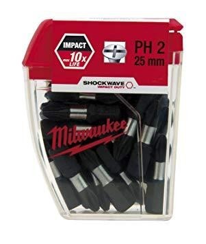 4932399590-Boite 25 embouts de vissage type PH2 Phillips 4932399590-Boite 25 embouts de vissage type PH2 Phillips