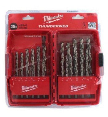 Coffret 25 forets métal...